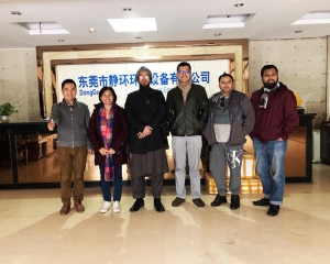 客戶合影
